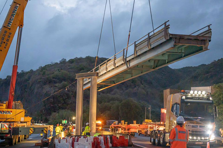Démontage de l'auto-pont